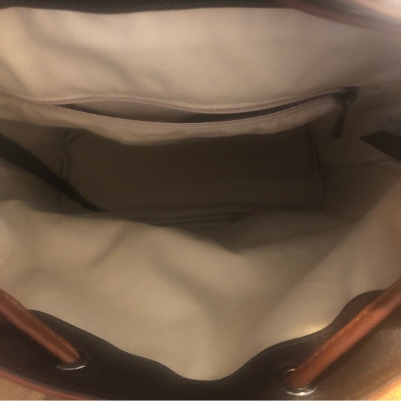 NEW $890 Longchamp Small 3D Leather Backpack in Cognac! - Picture 11 of 12